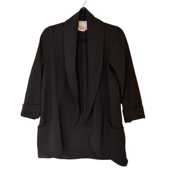 Aritzia Wilfred Chevalier Blazer- Black Size 4 - Picture 3 of 11